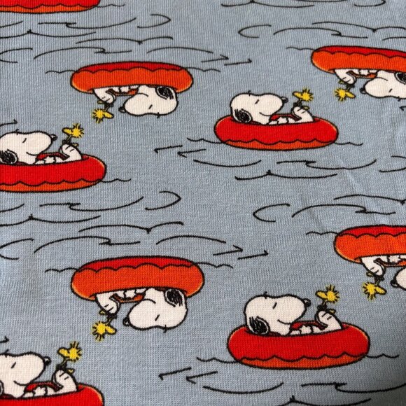 Hanna Andersson Peanuts Snoopy Tubing Pajamas Size 100 - Picture 2 of 3
